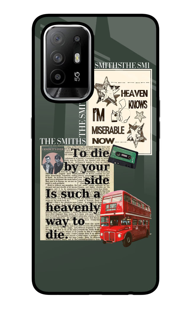 The Smiths Oppo F19 Pro+ Glass Case