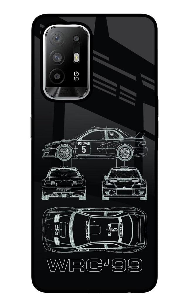 WRC'99 Oppo F19 Pro+ Glass Case