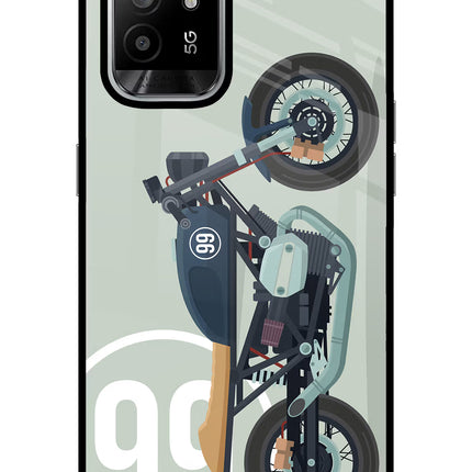 Classic Cafe Racer 99 Oppo F19 Pro+ Glass Case