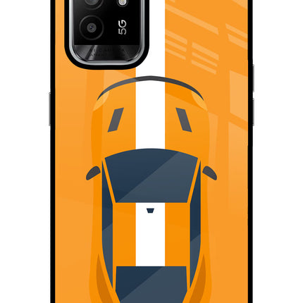 Highway Pursuit Oppo F19 Pro+ Glass Case Back Cover by Casekaro