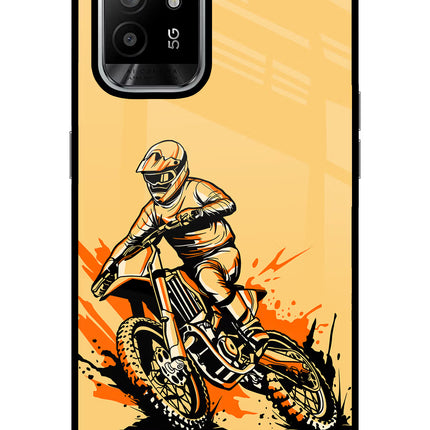 Off-Road Fury Oppo F19 Pro+ Glass Case Back Cover by Casekaro