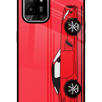 Red Velocity Oppo F19 Pro+ Glass Case