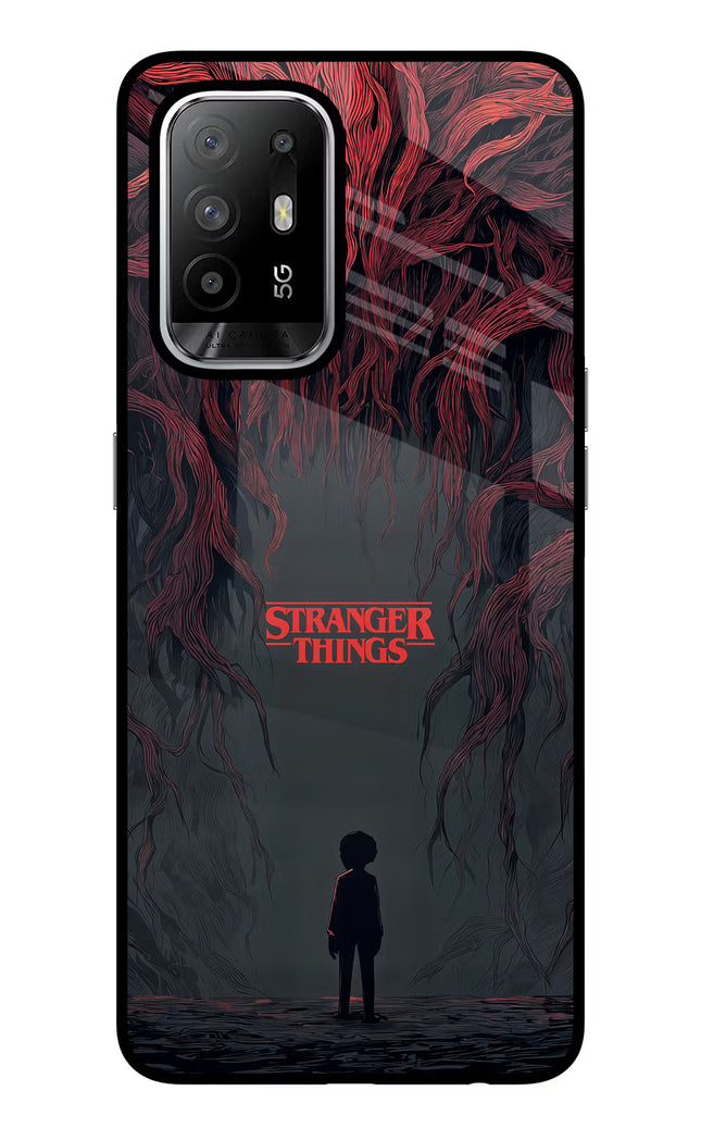 Ordinary Things Dark Side Oppo F19 Pro+ Glass Case