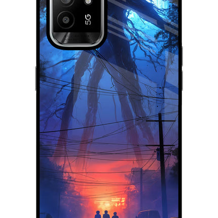 Ordinary Things Shadow Oppo F19 Pro+ Glass Case Back Cover by Casekaro