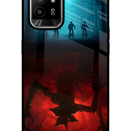 Ordinary Things Downside Up Oppo F19 Pro+ Glass Case Back Cover by Casekaro