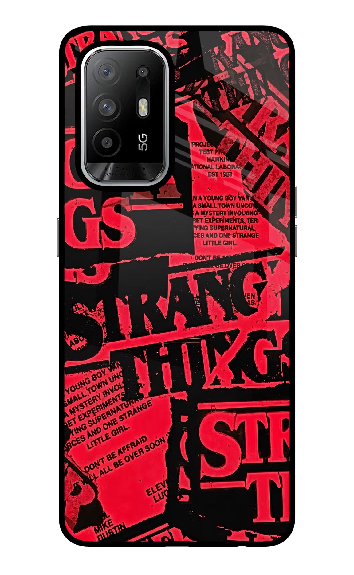 Ordinary Things Oppo F19 Pro+ Glass Case Back Cover by Casekaro