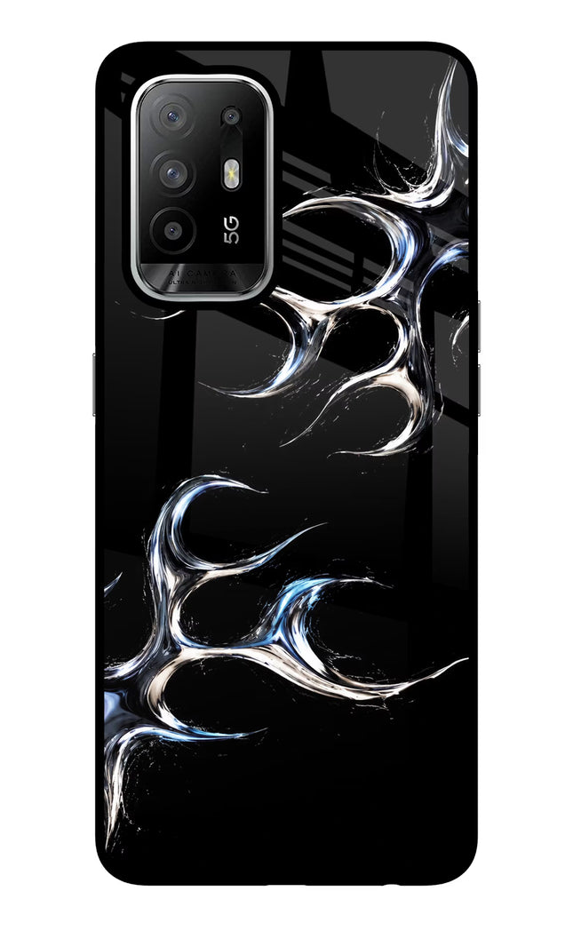 Chrome Tribal Oppo F19 Pro+ Glass Case