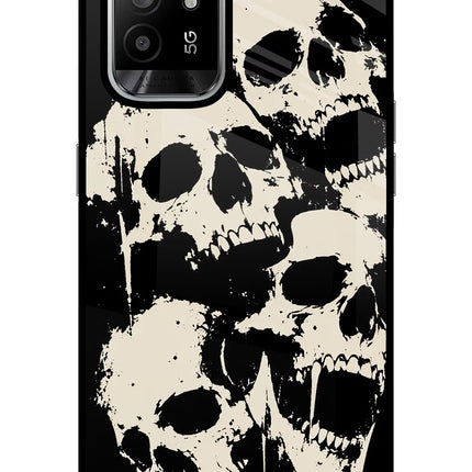 Dead Stack Oppo F19 Pro+ Glass Case Back Cover by Casekaro