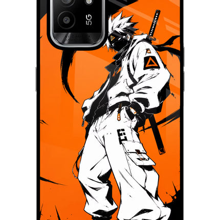 Street Samurai  Oppo F19 Pro+ Glass Case Back Cover by Casekaro