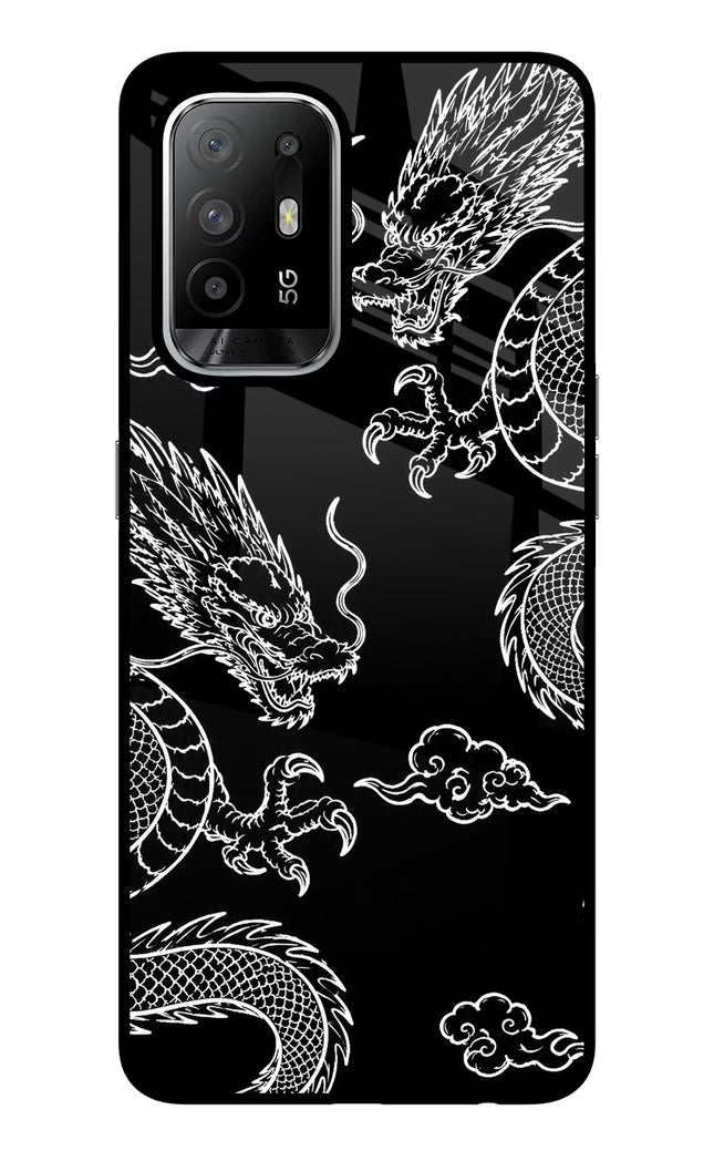 Twin Dragons Oppo F19 Pro+ Glass Case