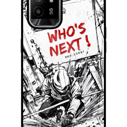 Who's Next Oppo F19 Pro+ Glass Case Back Cover by Casekaro