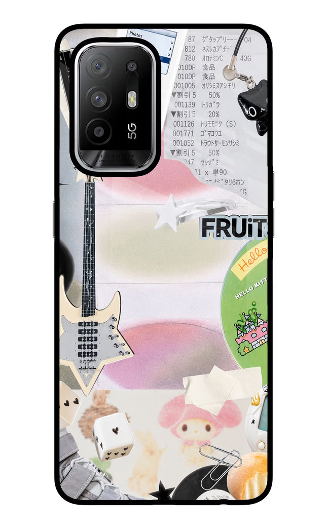 Softcore case Oppo F19 Pro+ Glass Case