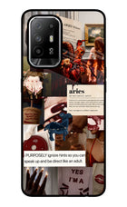 Zodiac Aries Oppo F19 Pro+ Glass Case