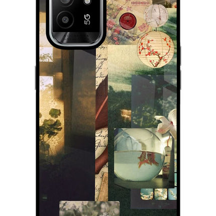 Summer Oppo F19 Pro+ Glass Case Back Cover by Casekaro