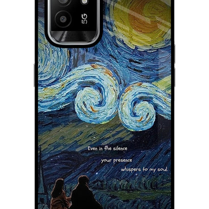 Softcore Oppo F19 Pro+ Glass Case Back Cover by Casekaro
