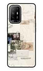 Soft Aesthetic Oppo F19 Pro+ Glass Case