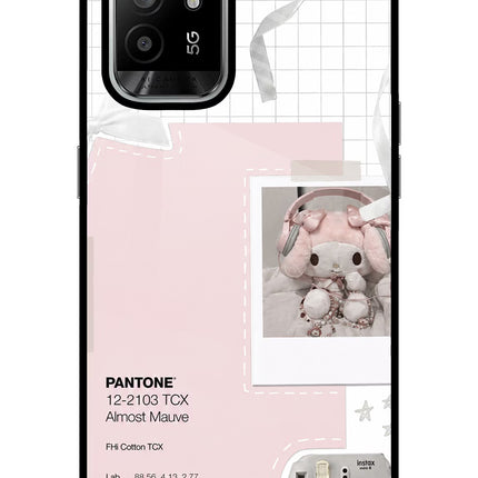 Pantone Asthetic Oppo F19 Pro+ Glass Case Back Cover by Casekaro