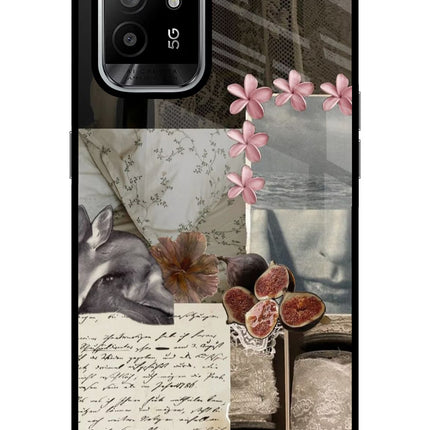 Midnight Sky Oppo F19 Pro+ Glass Case Back Cover by Casekaro