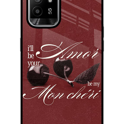 Velvet Cherry Oppo F19 Pro+ Glass Case Back Cover by Casekaro