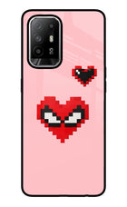 Gwen Heart Oppo F19 Pro+ Glass Case