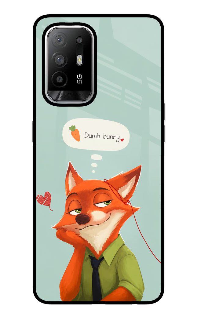 Nick Charm Oppo F19 Pro+ Glass Case