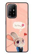 Judy Charm Oppo F19 Pro+ Glass Case