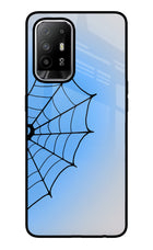 Blue Web Oppo F19 Pro+ Glass Case