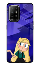Star Glow Oppo F19 Pro+ Glass Case