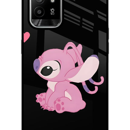 Angel Crush Oppo F19 Pro+ Glass Case Back Cover by Casekaro