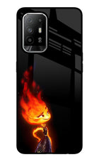 Ember Flame Oppo F19 Pro+ Glass Case