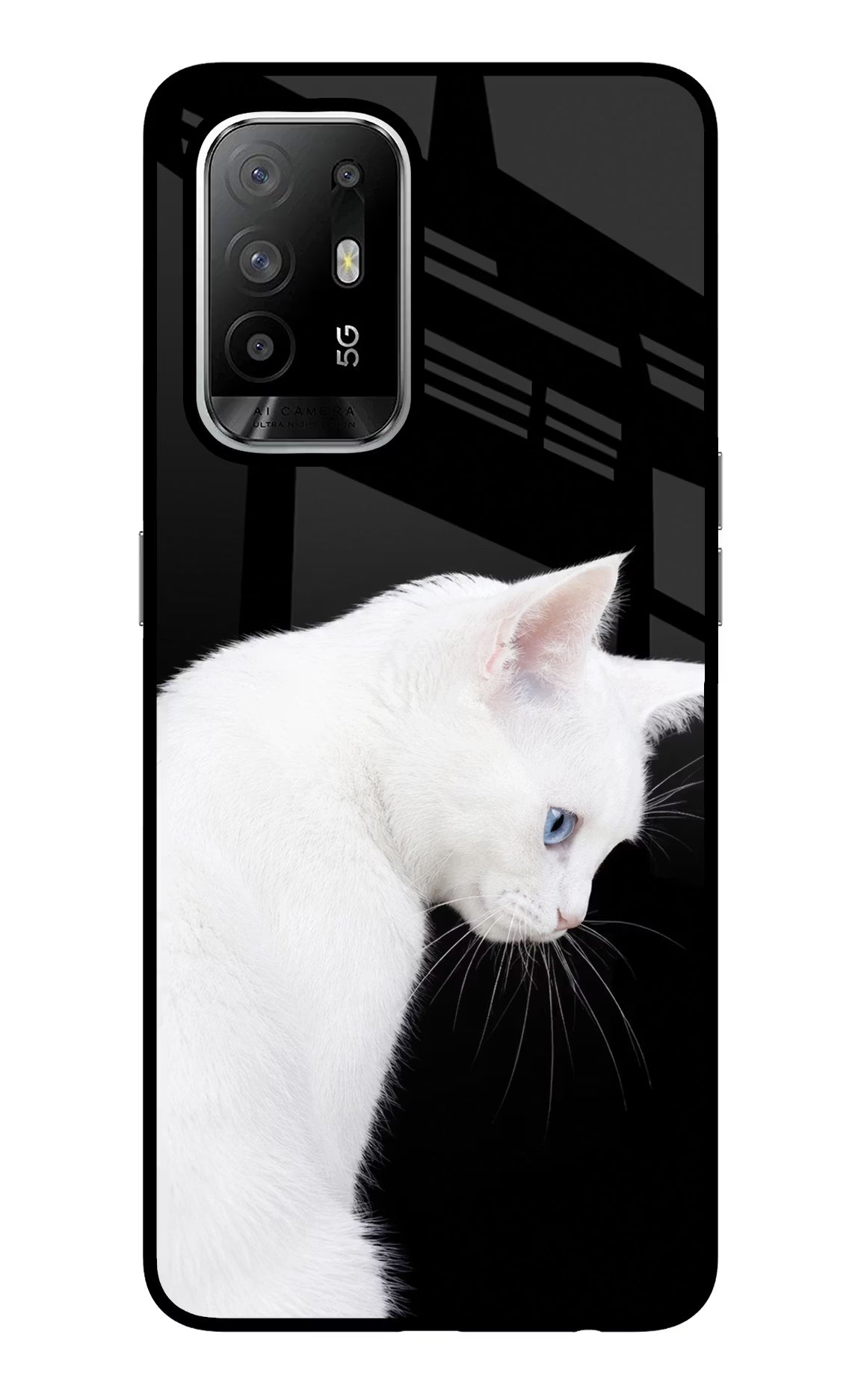 Snow Gaze Oppo F19 Pro+ Glass Case