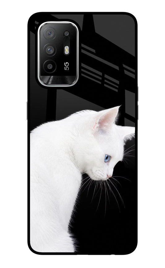 Snow Gaze Oppo F19 Pro+ Glass Case