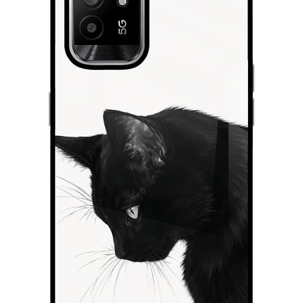 Shadow Gaze Oppo F19 Pro+ Glass Case Back Cover by Casekaro