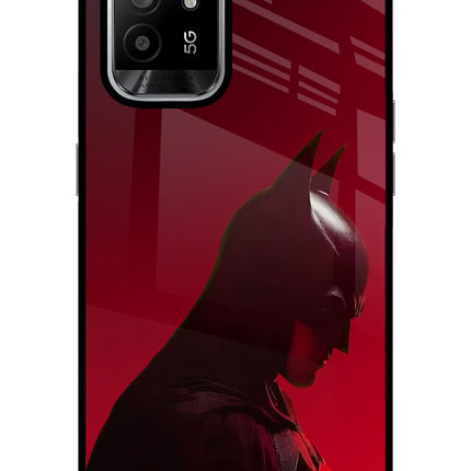 Dark Knight Oppo F19 Pro+ Glass Case Back Cover by Casekaro