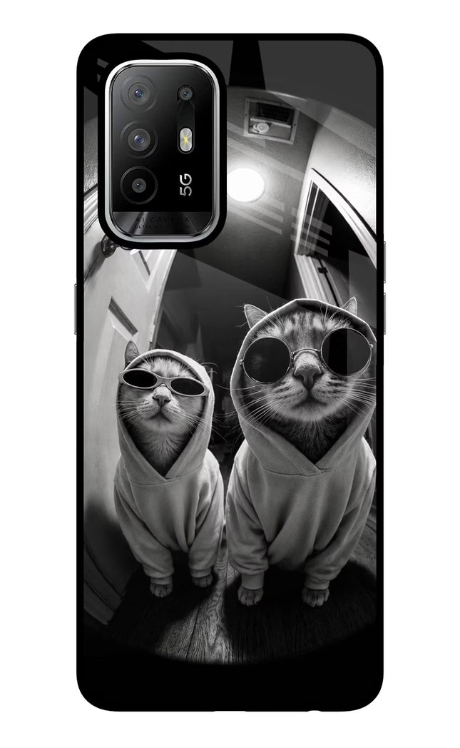 Hood Cats Oppo F19 Pro+ Glass Case