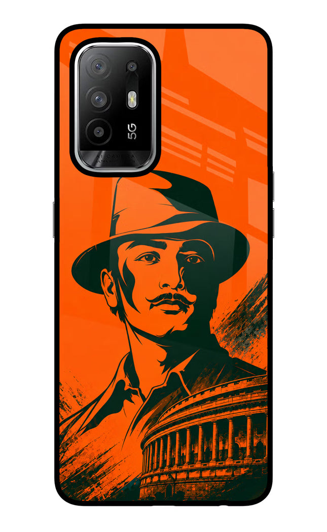 Bhagat Singh Legacy Oppo F19 Pro+ Glass Case
