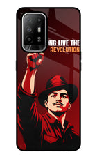 Bhagat Singh Revolution Oppo F19 Pro+ Glass Case