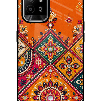 Kutch Glow Oppo F19 Pro+ Glass Case