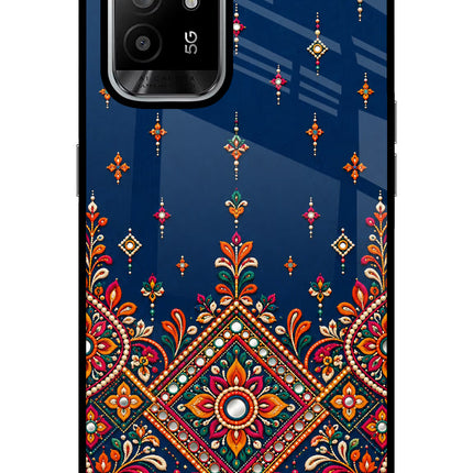 Neel Noor Oppo F19 Pro+ Glass Case Back Cover by Casekaro