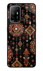 Boho Noir Oppo F19 Pro+ Glass Case