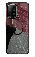Leaf Pattern Oppo F19 Pro+ Pop Case by Casekaro