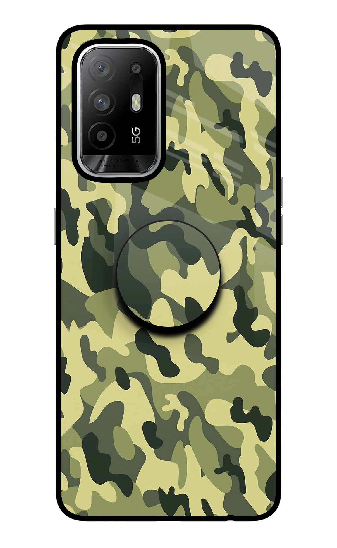 Camouflage Oppo F19 Pro+ Pop Case