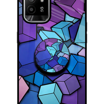 Cubic Abstract Oppo F19 Pro+ Pop Case by Casekaro