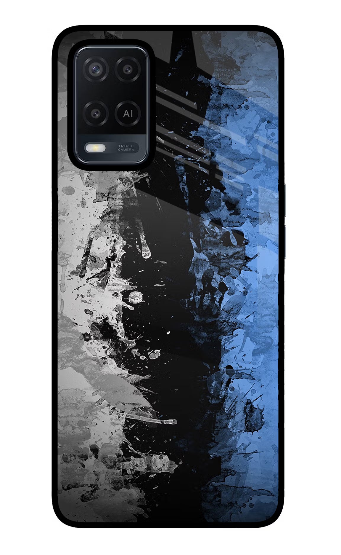 Artistic Design Oppo A54 Glass Case Back Cover by Casekaro