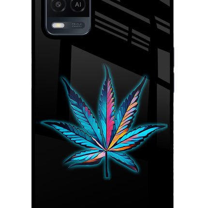 Weed Oppo A54 Glass Case