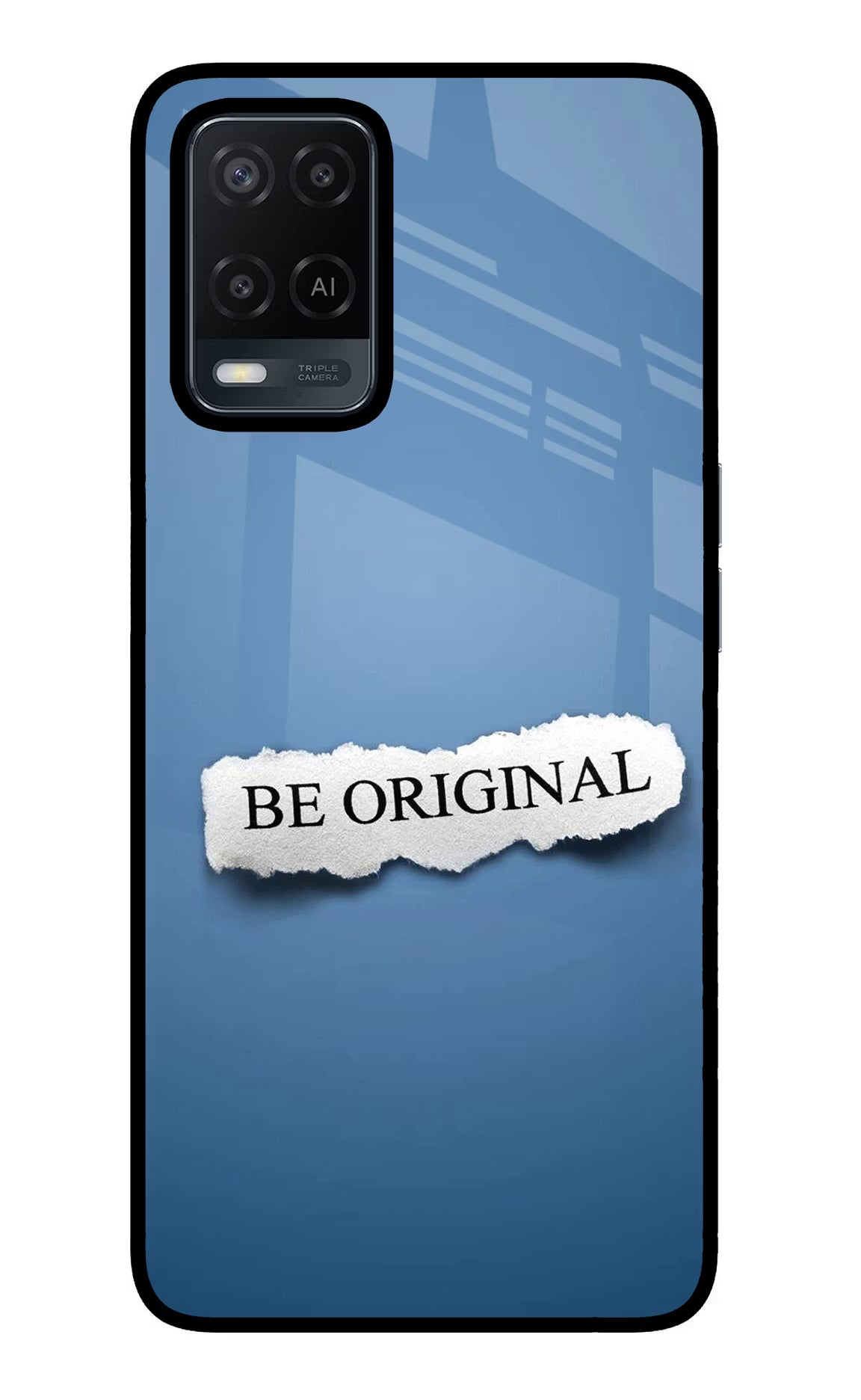 Be Original Oppo A54 Glass Case Back Cover by Casekaro