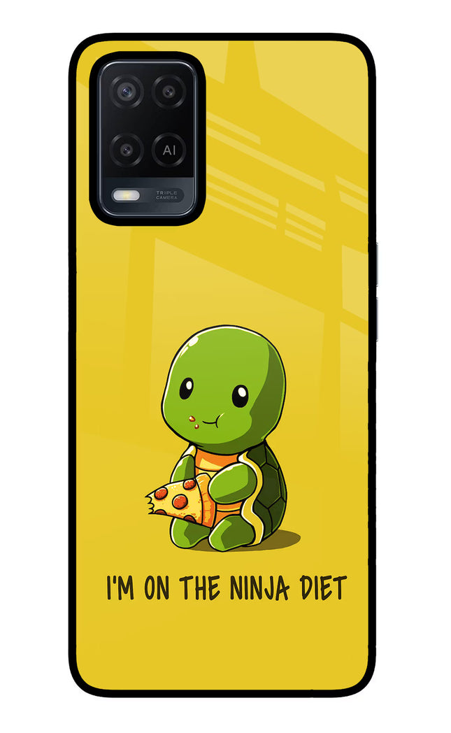 I'm on Ninja Diet Oppo A54 Glass Case Back Cover by Casekaro