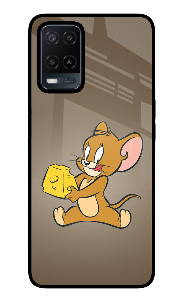 Jerry Oppo A54 Glass Case Back Cover by Casekaro