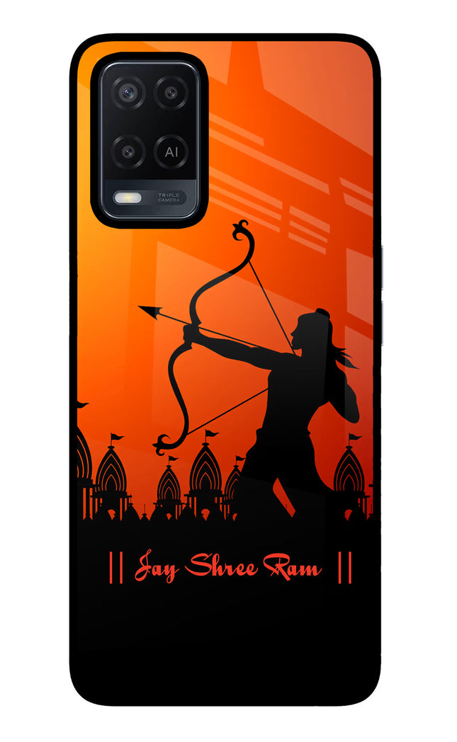 Lord Ram - 4 Oppo A54 Glass Case Back Cover by Casekaro