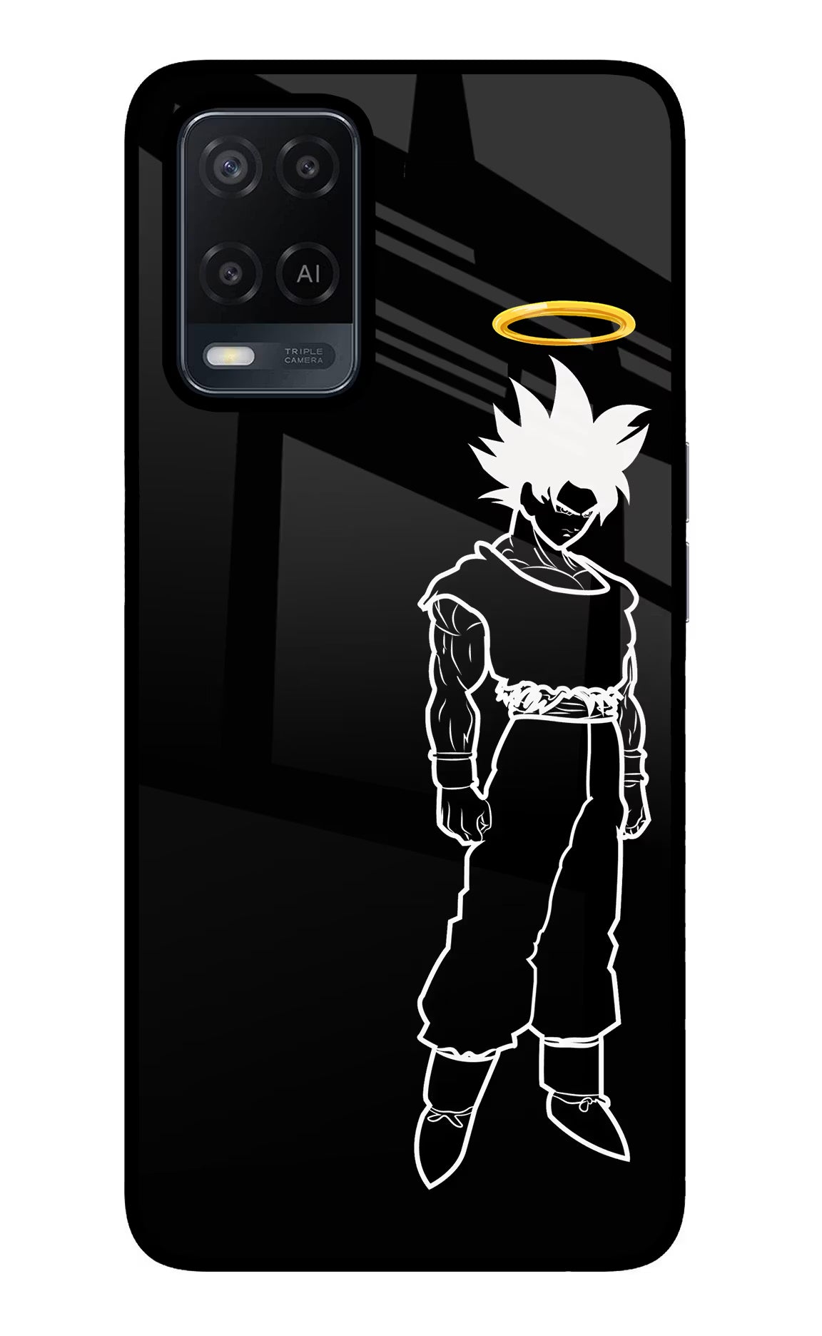 DBS Character Oppo A54 Glass Case Back Cover by Casekaro